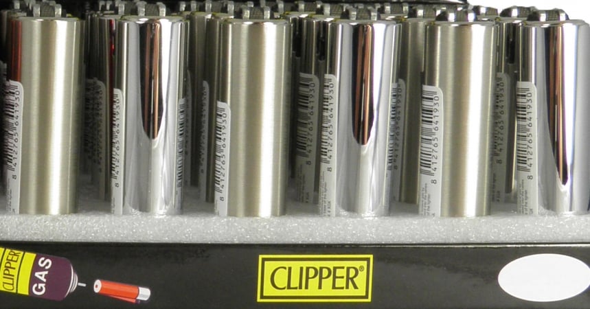 Clipper Metal Mini Stainless Brushed or Chrome