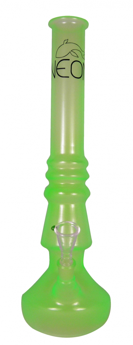 Neon Green Bong 25cm Tall
