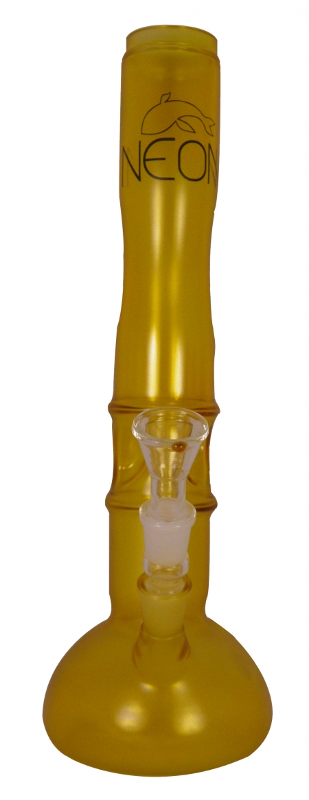 Neon Yellow Bong 35cm Tall