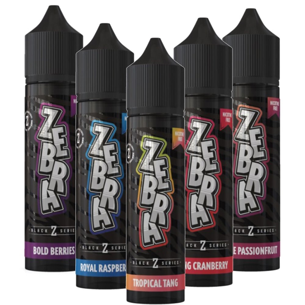 Zebra Black Z Series E-liquid