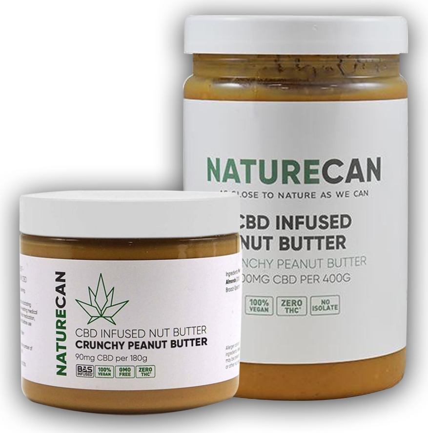 Naturecan CBD Infused Nut Butter Spreads 