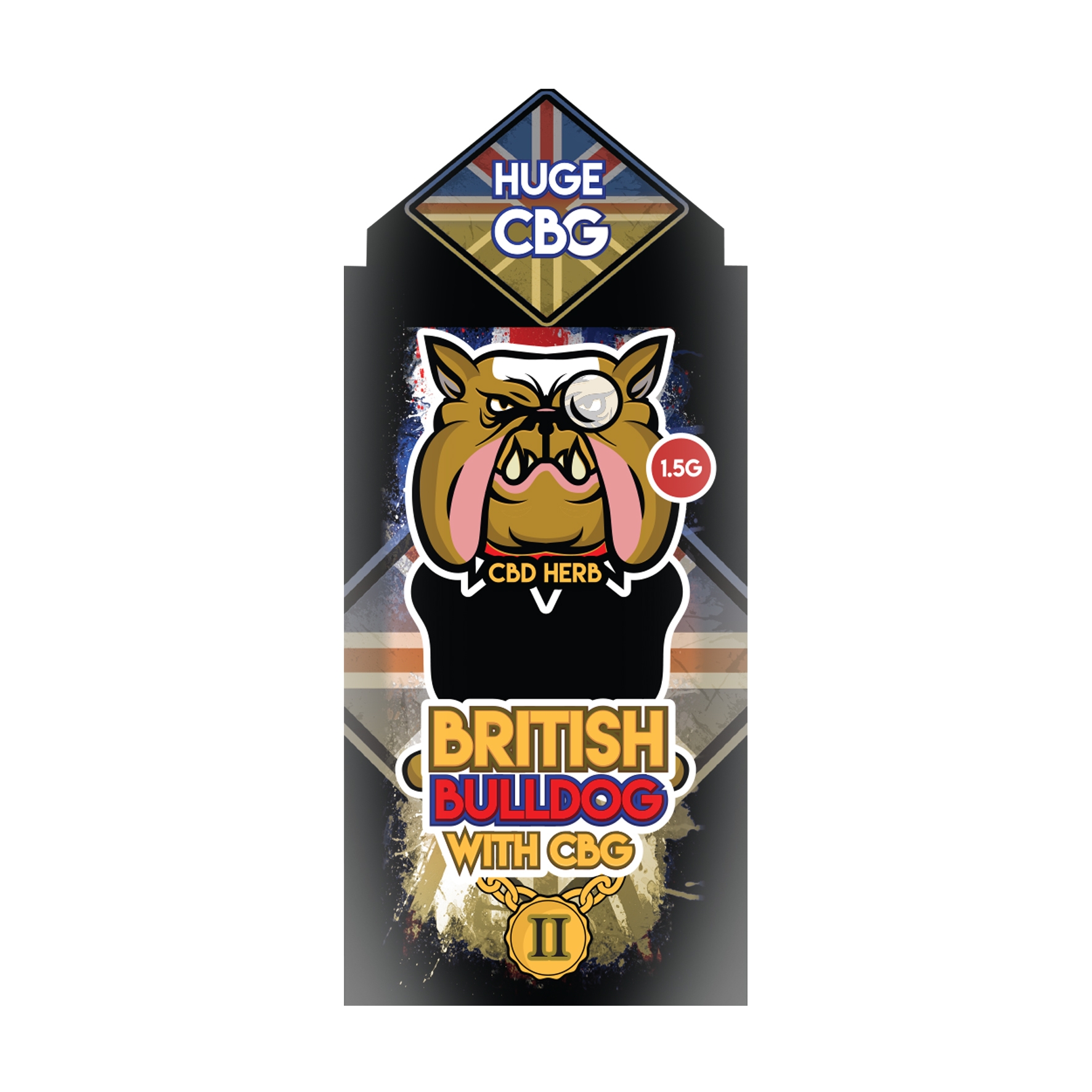 New British Bulldog 2 - 1.5G - 3G 50% CBD / CBG