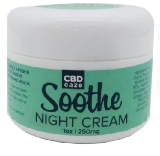 CBDeaze night cream