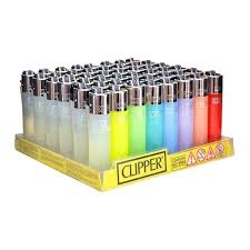 Clipper Mini Lighter Pastel Plain