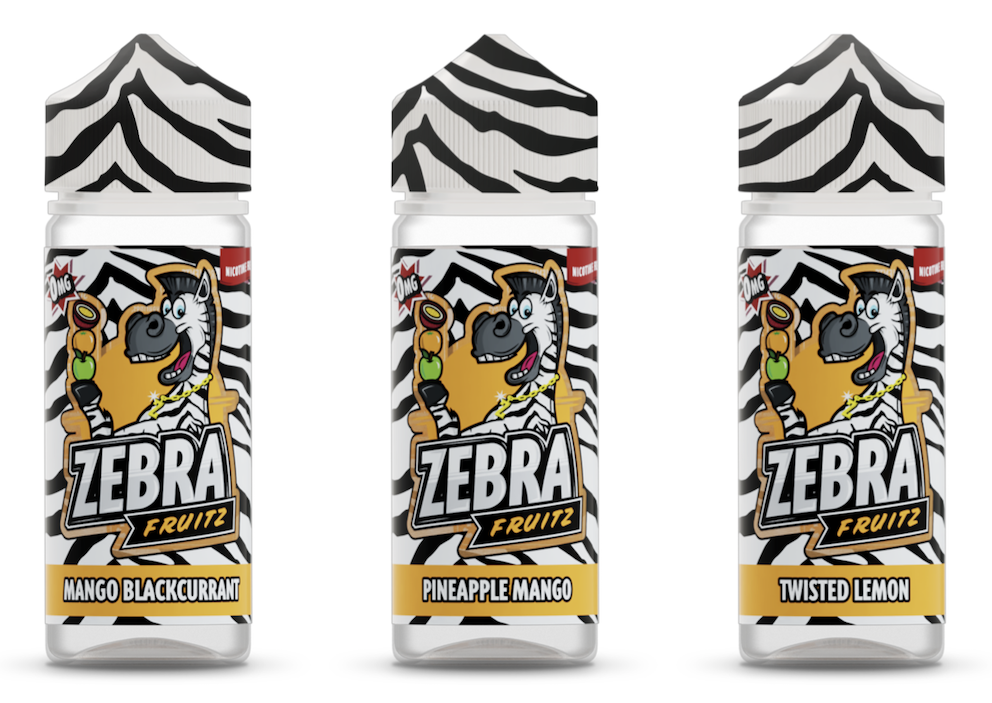 Zebra Juice FRUITZ range