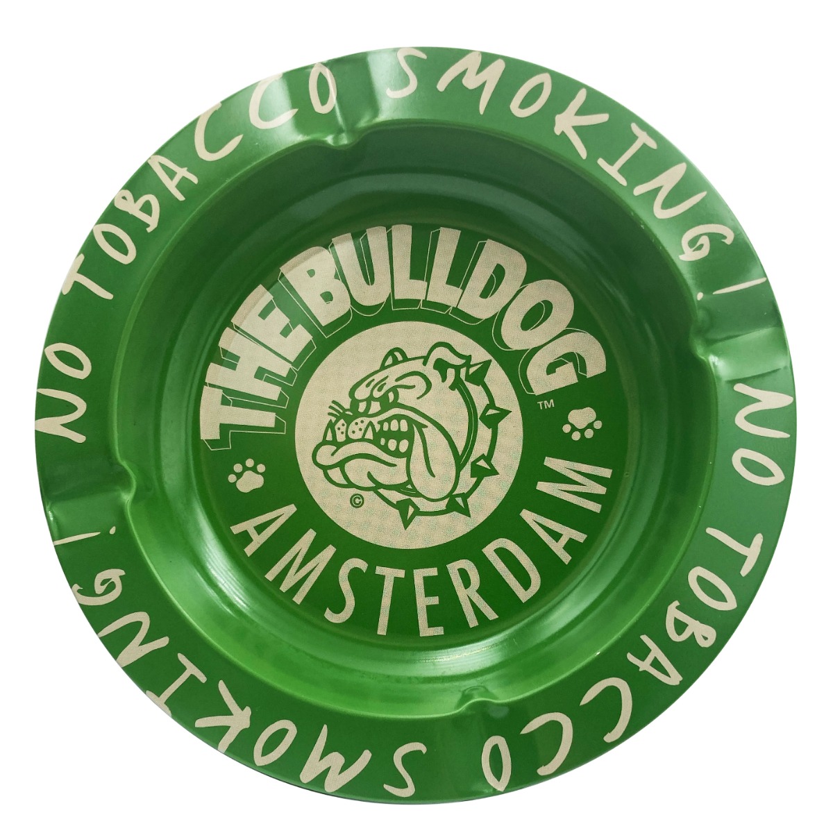 The Bulldog Ashtray Green
