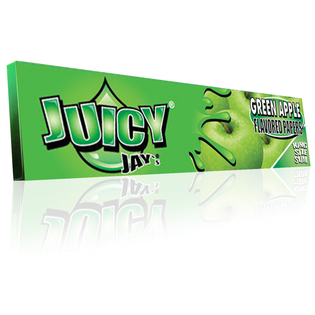 Juicy Jay's King Size Green Apple Papers