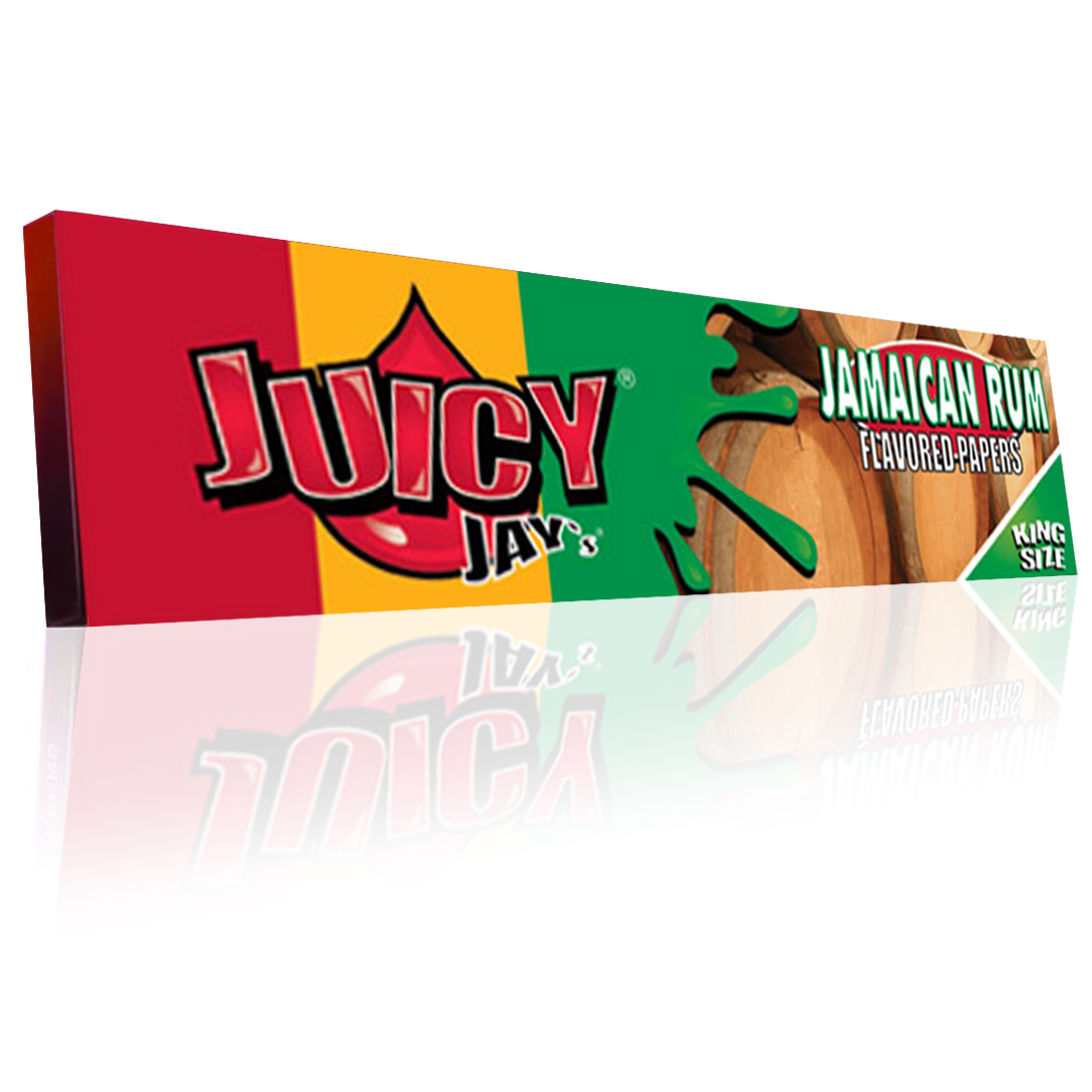 Juicy Jay's King Size Jamaican Rum Papers