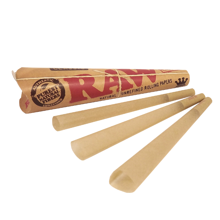 Raw Kingsize Cones 3 pack