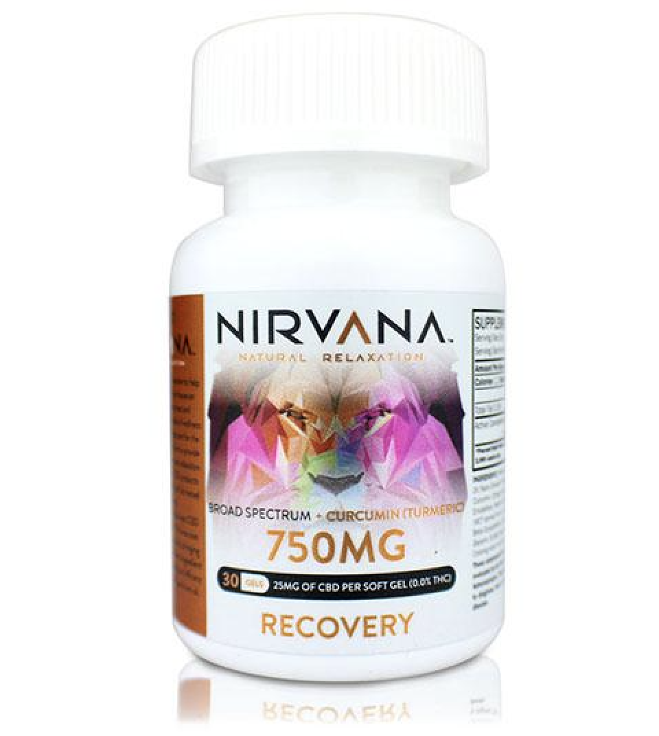nirvana recovery soft gels