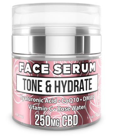 Erth Hemp Face Serum Tone & Hydrate 250mg 