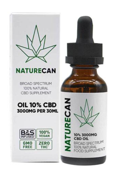 Naturecan CBD Broad Spectrum 100% Natural Oil 30ml