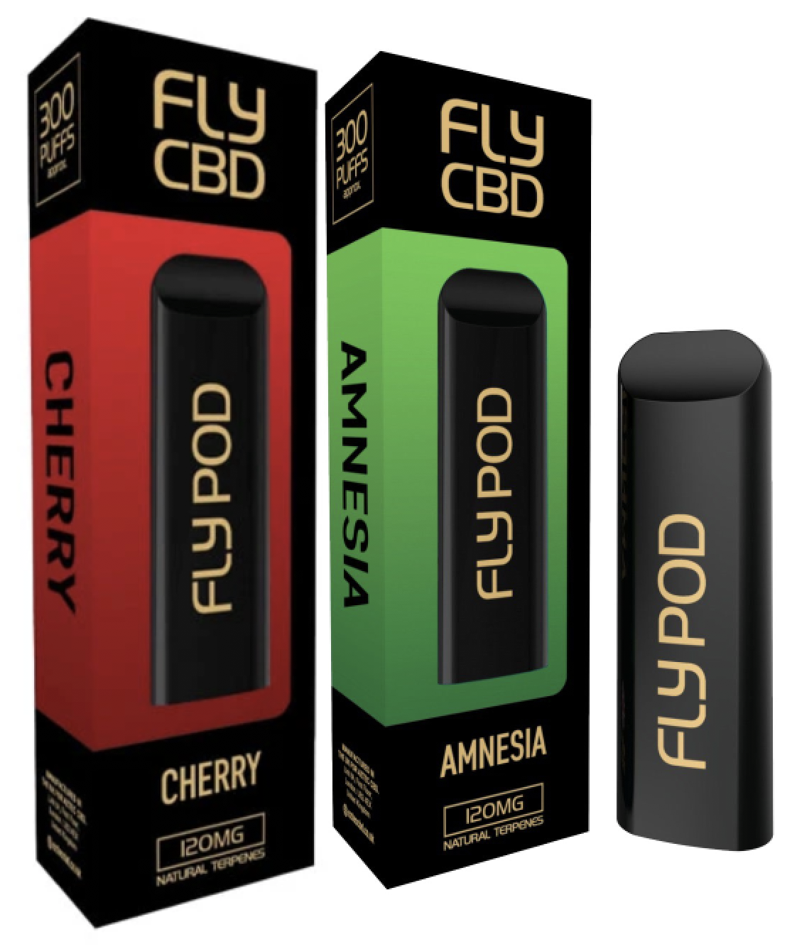 NEW - FLY Disposable pen 120mg CBD (strong) 