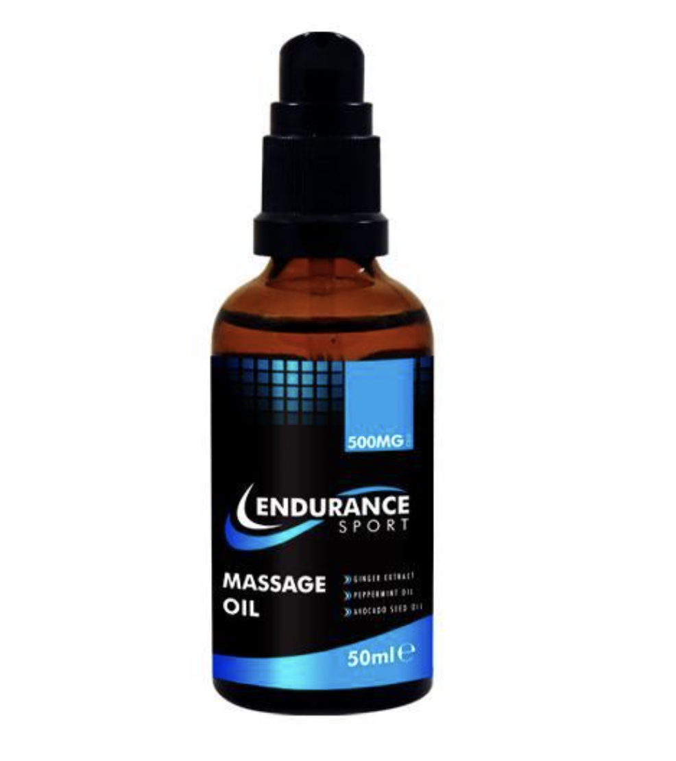 Endurance Sport Massage Oil 500mg 50ml