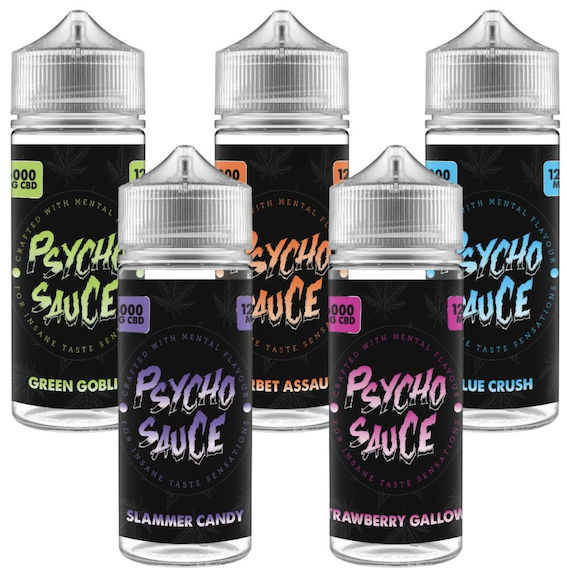 Psycho Sauce 6000mg CBD E-Liquid