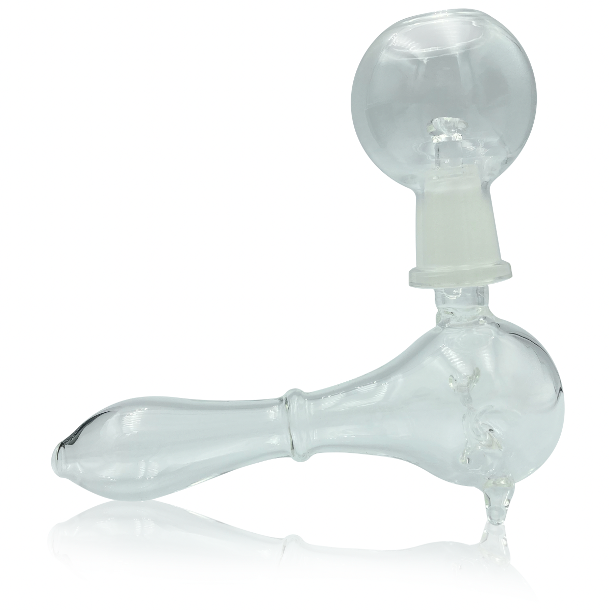 Glass Dome 3 part Dab Pipe