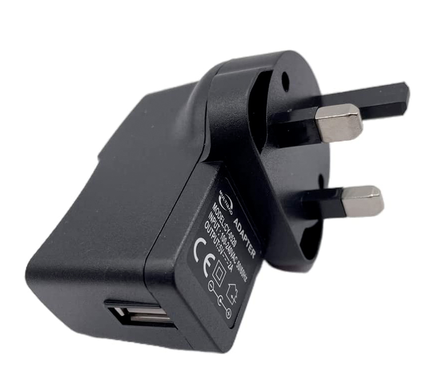 USB AC CHARGER ADAPTER - UK PLUG