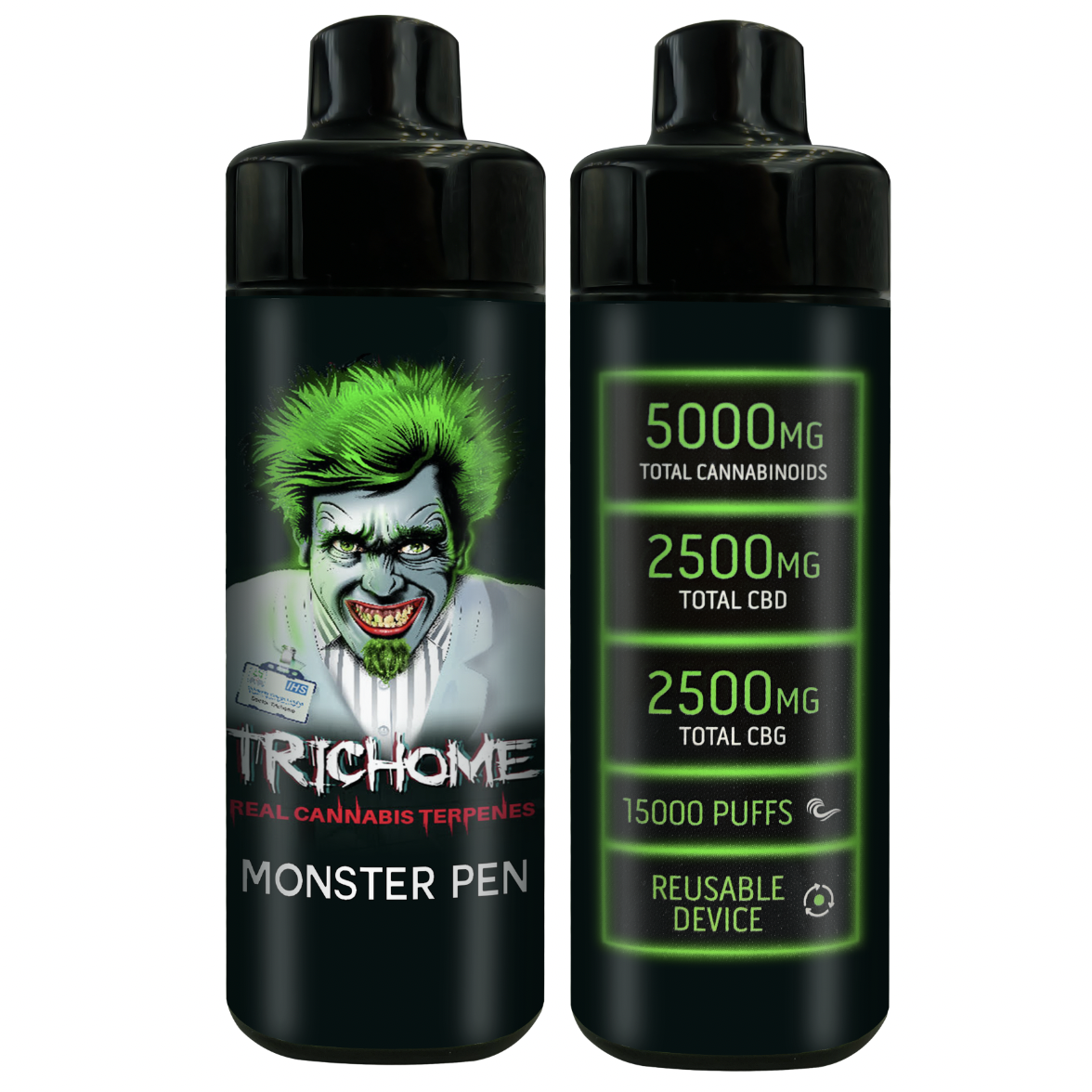 Dr Trichome Monster Pen 5000mg 15,000 puff