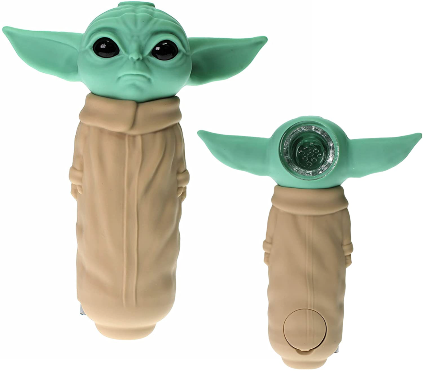Baby Yoda Handheld Pipe 12cm
