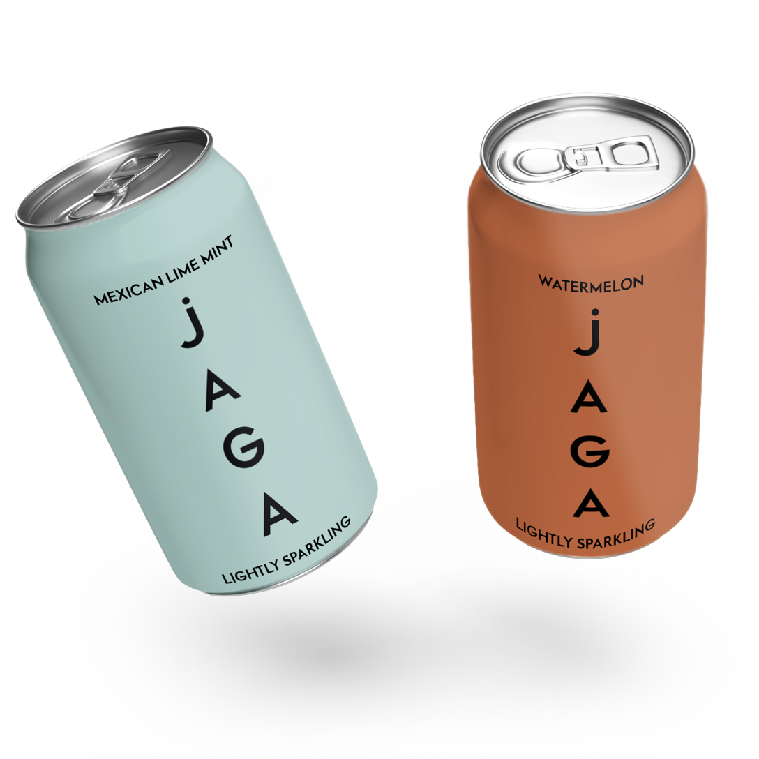 jAGA Lightly Sparkling Mushroom Drinks 8x 330ml