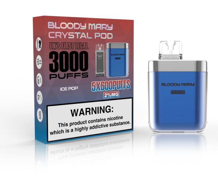 Bloody Mary Crystal Pod 3000 Puff