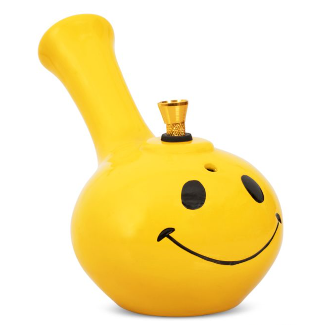 Ceramic Smiley Bong