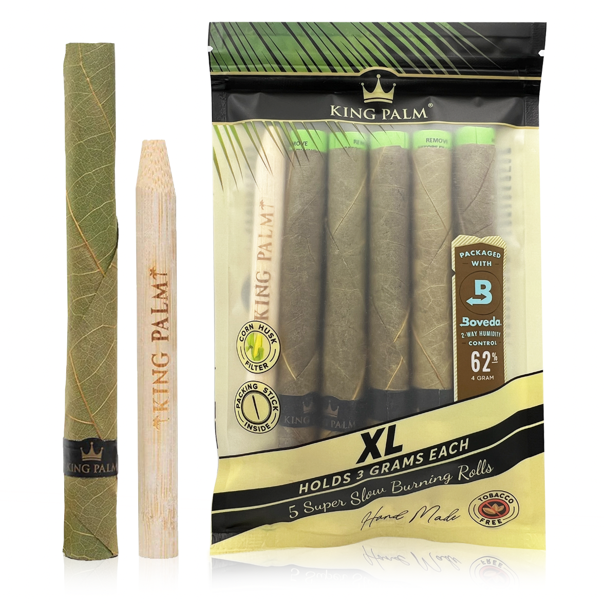 King Palm XL Blunt Wraps 5 Pack