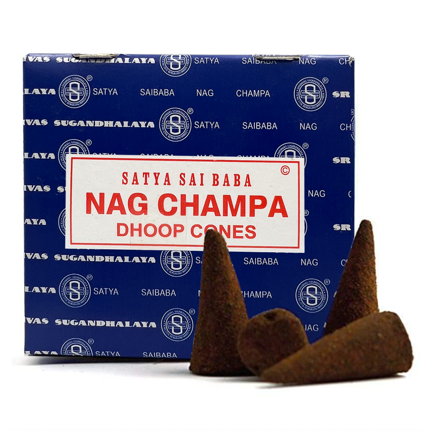 Nag Champa Dhoop Incense Cones