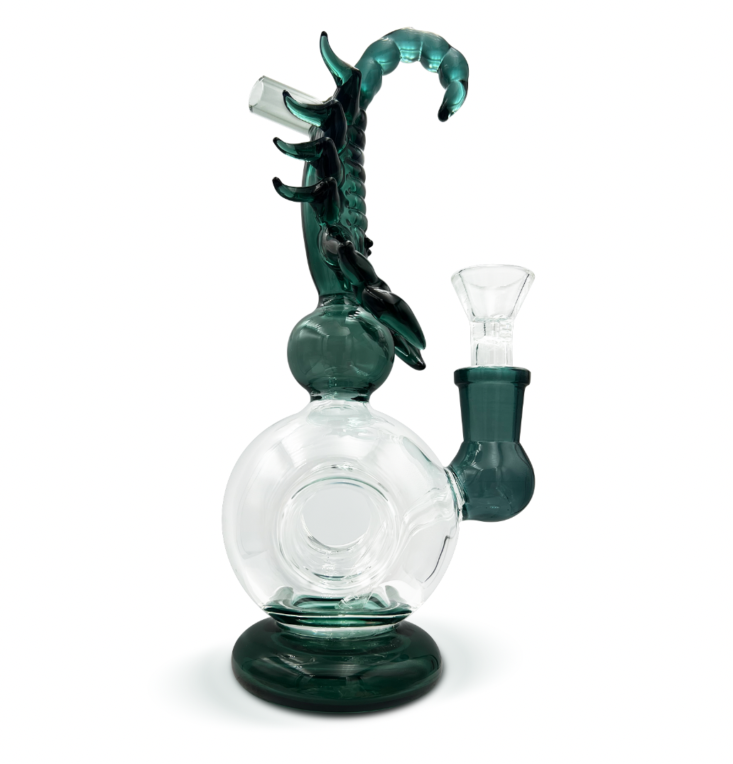 Glass Scorpion Bong