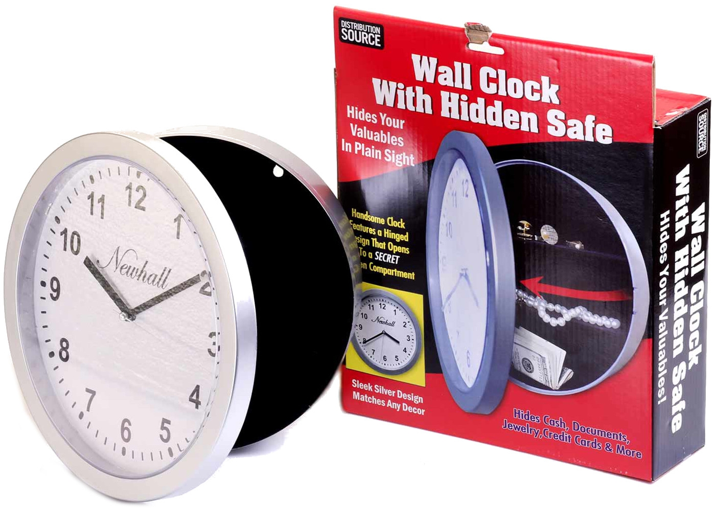 Wall clock secret safe