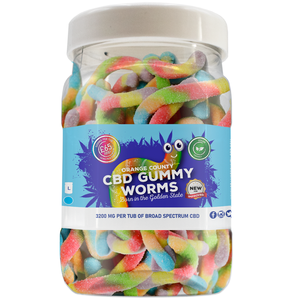 Orange County CBD Gummy Worms