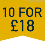 10 for £18